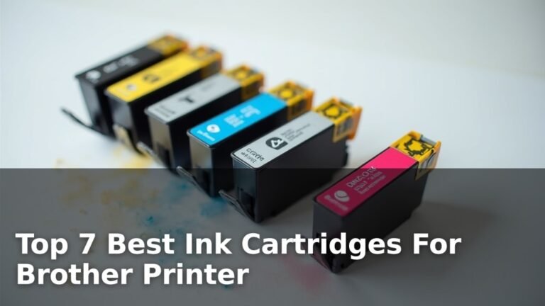 Top 7 Best Ink Cartridges For Brother Printer
