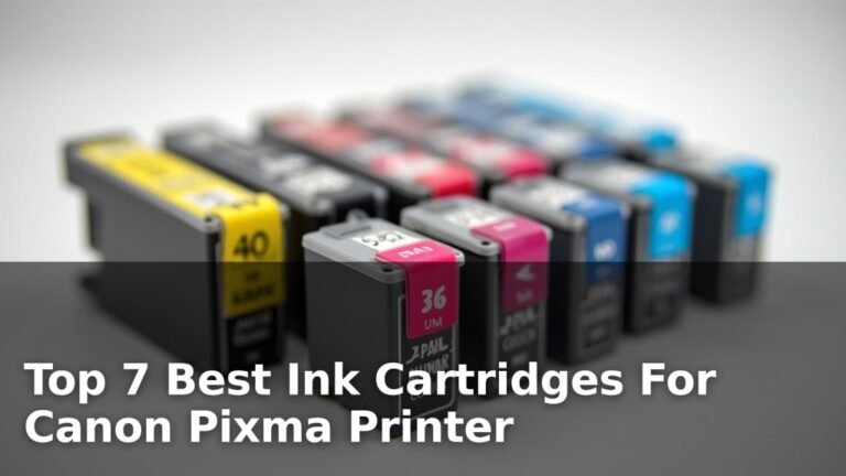 Top 7 Best Ink Cartridges For Canon Pixma Printer