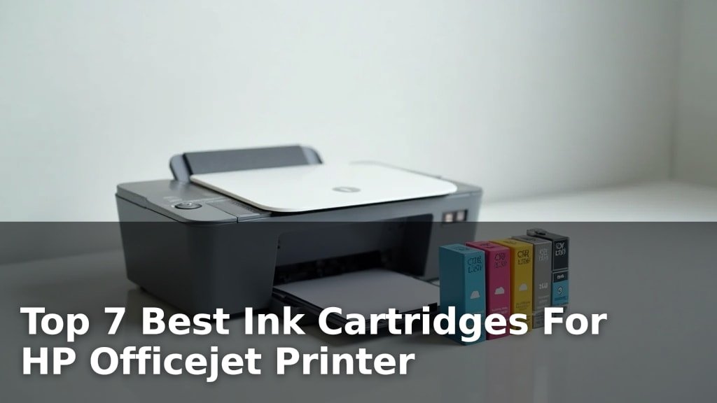Top 7 Best Ink Cartridges For HP Officejet Printer