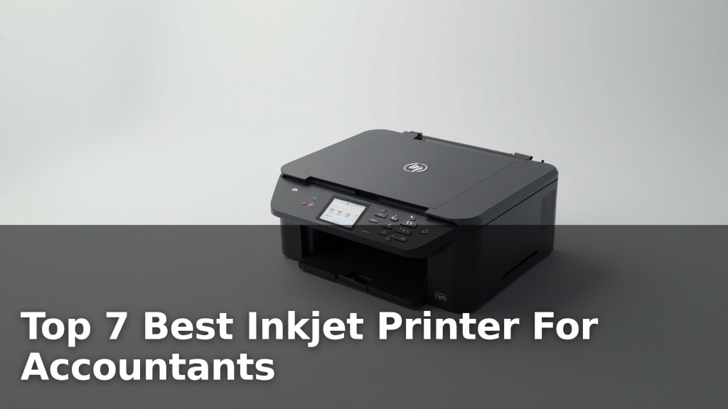 Top 7 Best Inkjet Printer For Accountants