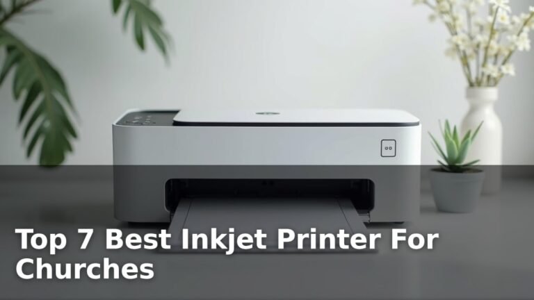 Top 7 Best Inkjet Printer For Churches