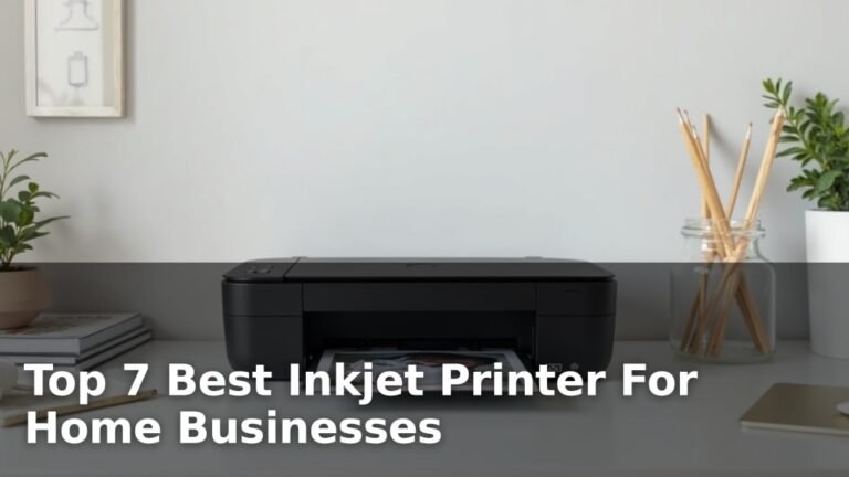 Top 7 Best Inkjet Printer For Home Businesses