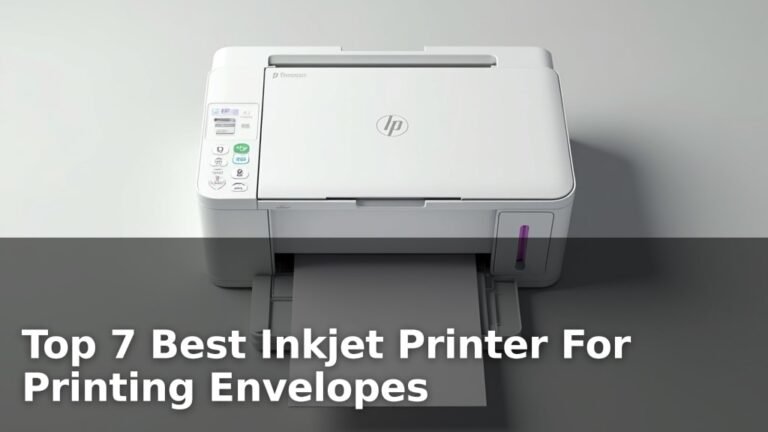 Top 7 Best Inkjet Printer For Printing Envelopes