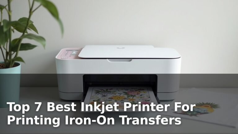 Top 7 Best Inkjet Printer For Printing Iron-On Transfers