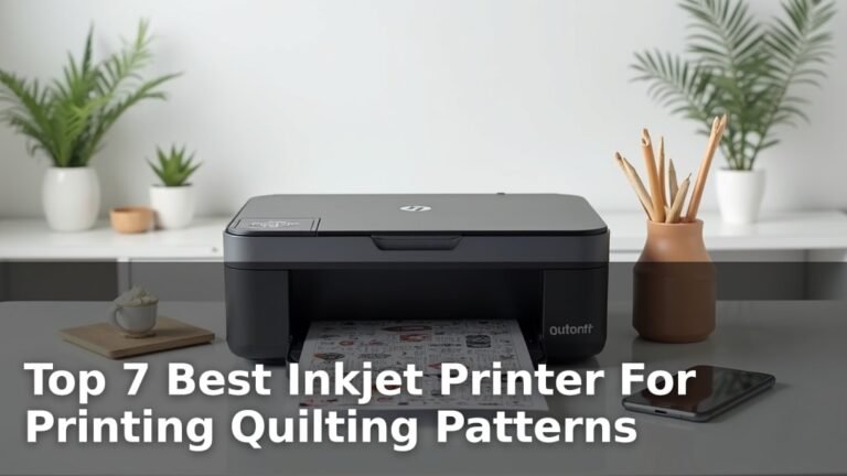 Top 7 Best Inkjet Printer For Printing Quilting Patterns