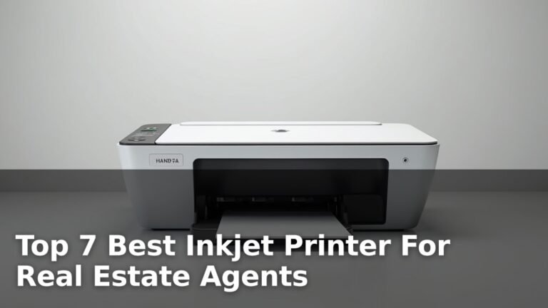 Top 7 Best Inkjet Printer For Real Estate Agents