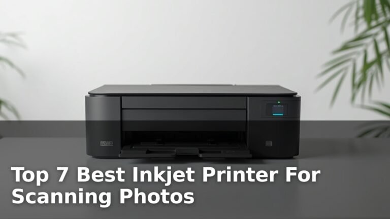 Top 7 Best Inkjet Printer For Scanning Photos