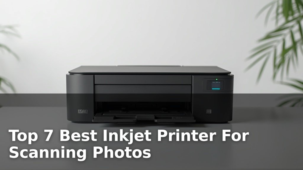 Top 7 Best Inkjet Printer For Scanning Photos