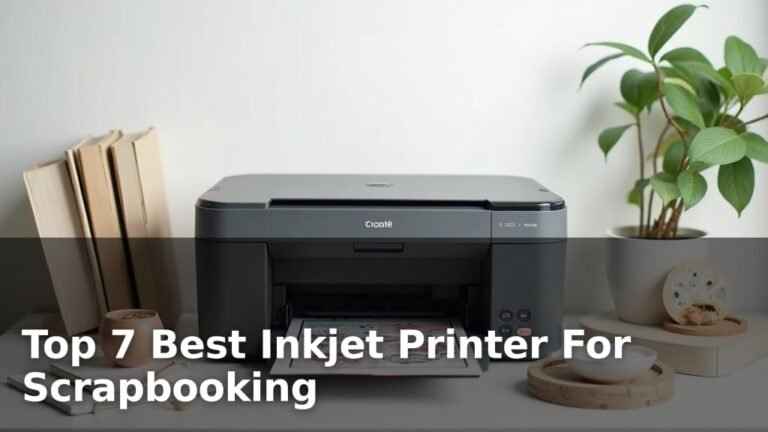 Top 7 Best Inkjet Printer For Scrapbooking