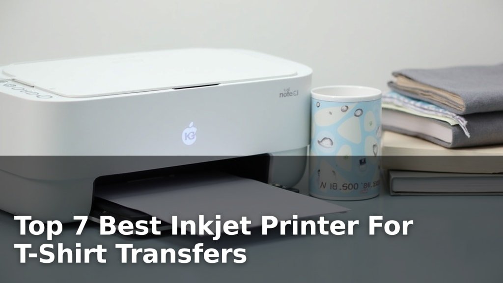 Top 7 Best Inkjet Printer For T-Shirt Transfers
