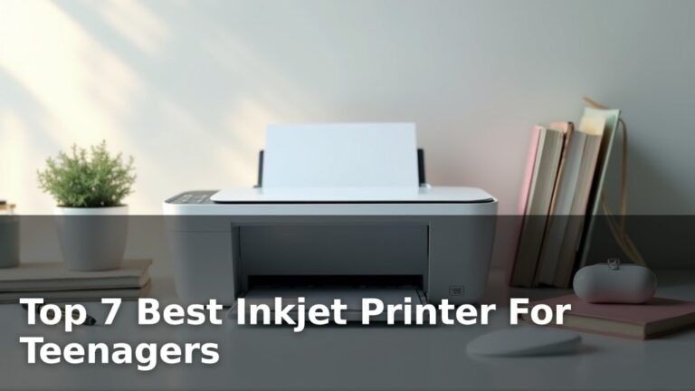 Top 7 Best Inkjet Printer For Teenagers