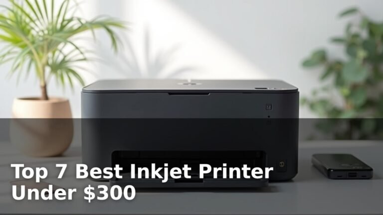 Top 7 Best Inkjet Printer Under $300