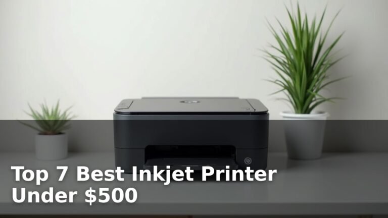Top 7 Best Inkjet Printer Under $500