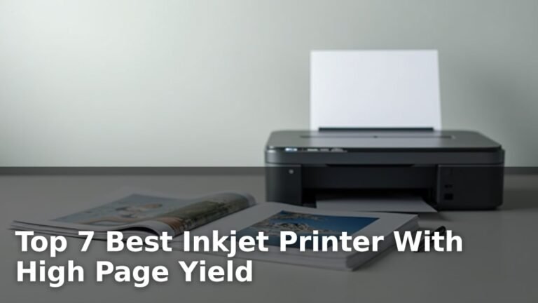Top 7 Best Inkjet Printer With High Page Yield