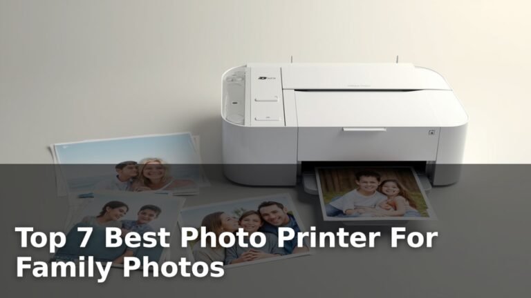Top 7 Best Photo Printer For Family Photos