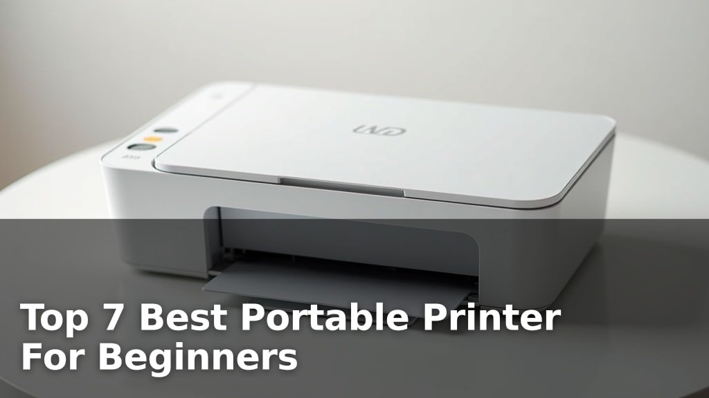 Top 7 Best Portable Printer For Beginners