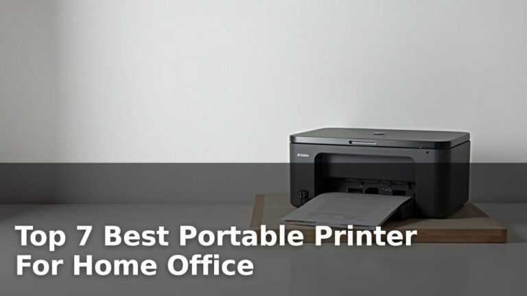 Top 7 Best Portable Printer For Home Office