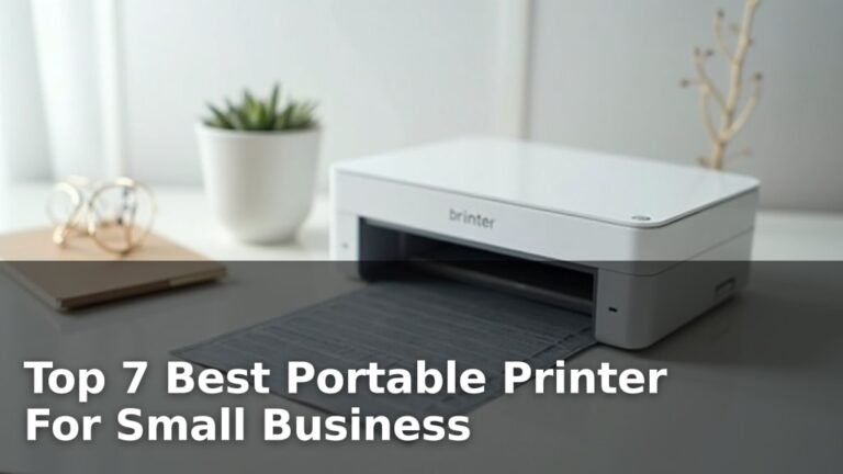 Top 7 Best Portable Printer For Small Business