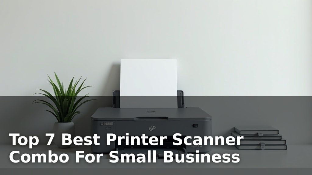 Top 7 Best Printer Scanner Combo For Small Business