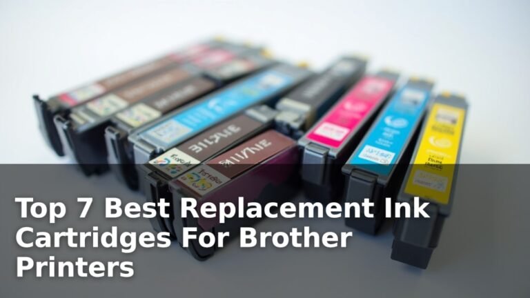 Top 7 Best Replacement Ink Cartridges For Brother Printers