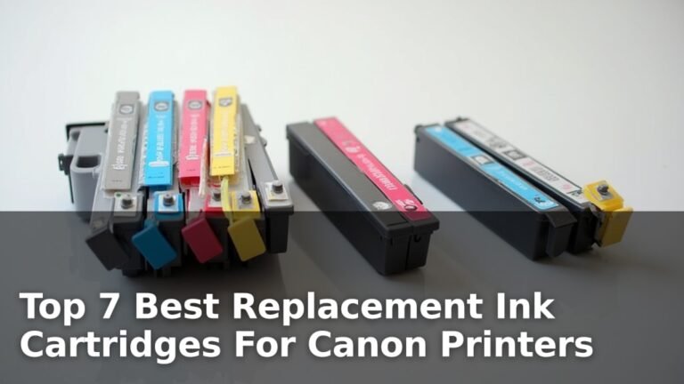 Top 7 Best Replacement Ink Cartridges For Canon Printers