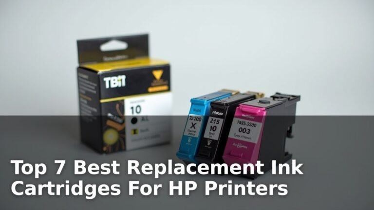 Top 7 Best Replacement Ink Cartridges For HP Printers