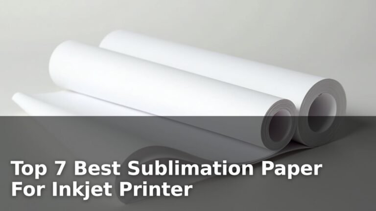 Top 7 Best Sublimation Paper For Inkjet Printer