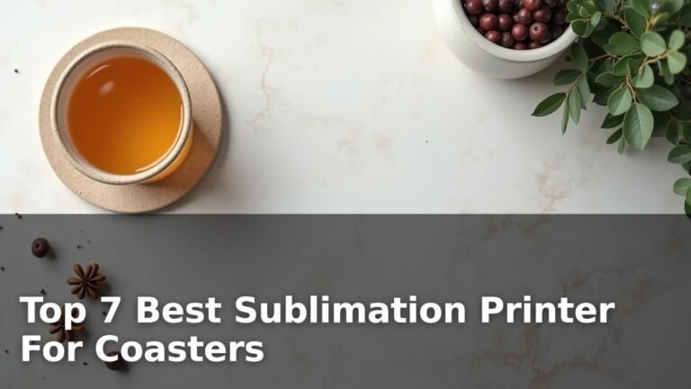 Top 7 Best Sublimation Printer For Coasters