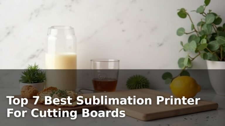 Top 7 Best Sublimation Printer For Cutting Boards