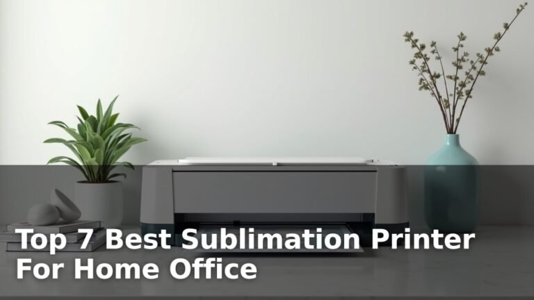 Top 7 Best Sublimation Printer For Home Office