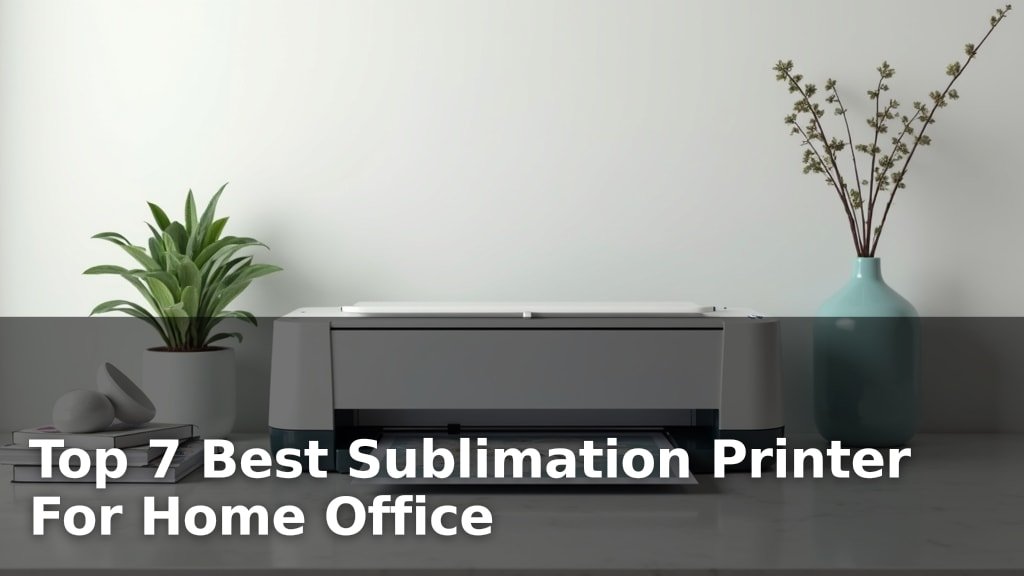 Top 7 Best Sublimation Printer For Home Office