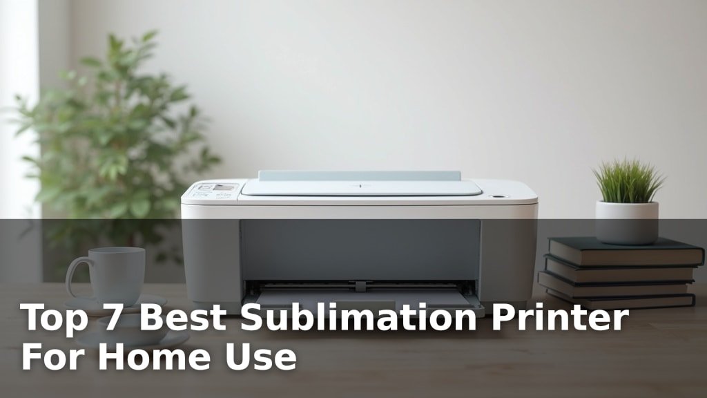 Top 7 Best Sublimation Printer For Home Use