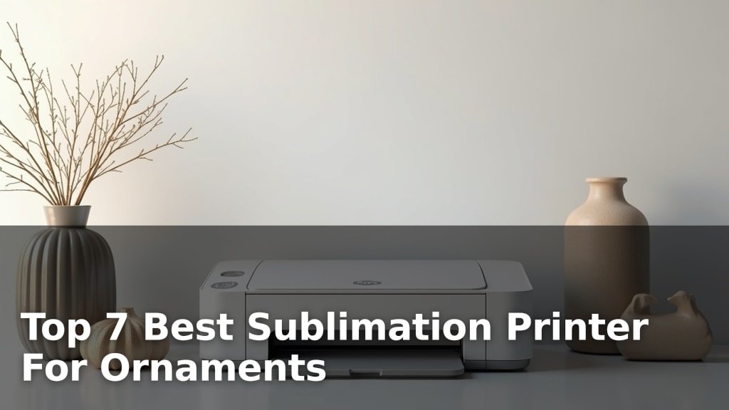 Top 7 Best Sublimation Printer For Ornaments