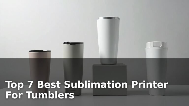 Top 7 Best Sublimation Printer For Tumblers