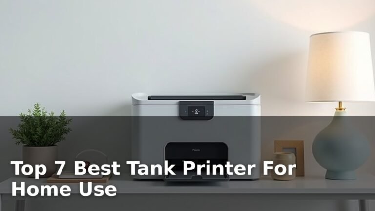 Top 7 Best Tank Printer For Home Use
