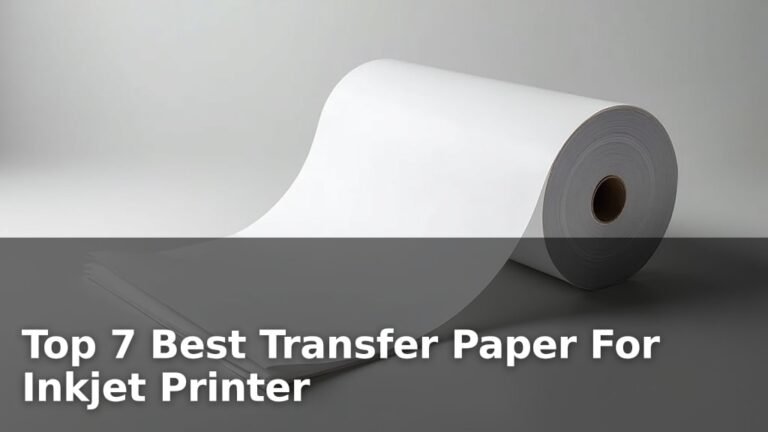 Top 7 Best Transfer Paper For Inkjet Printer
