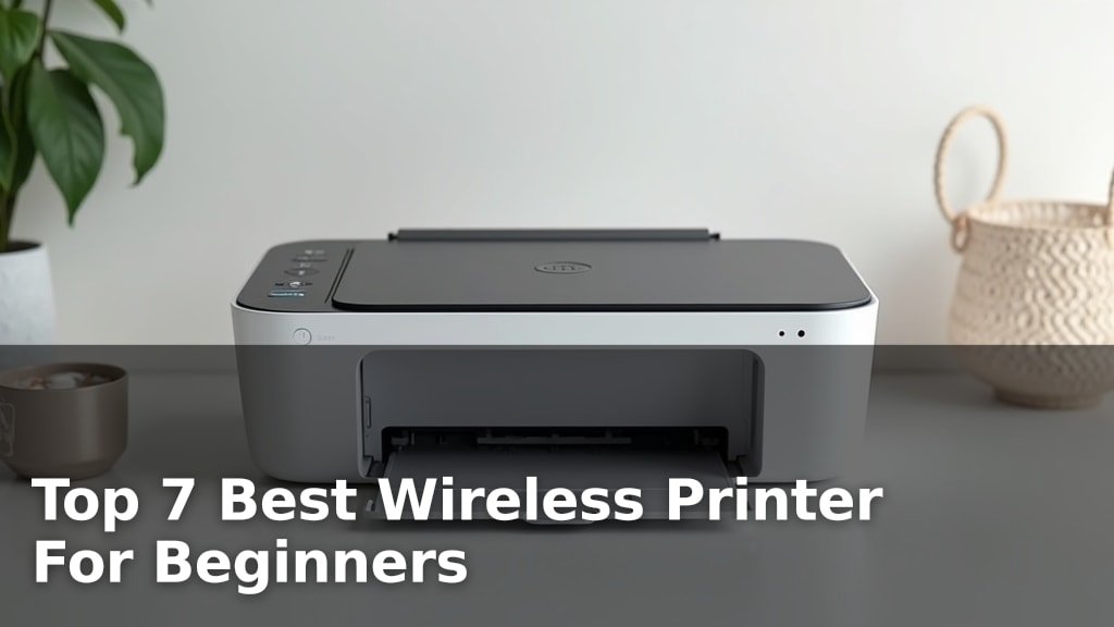 Top 7 Best Wireless Printer For Beginners