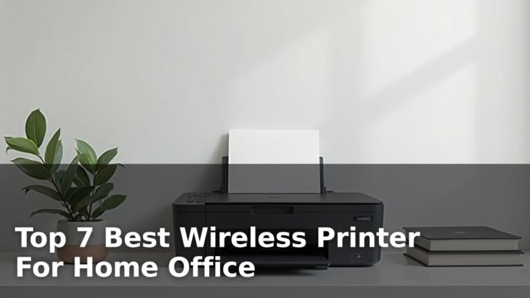 Top 7 Best Wireless Printer For Home Office