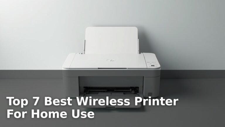 Top 7 Best Wireless Printer For Home Use