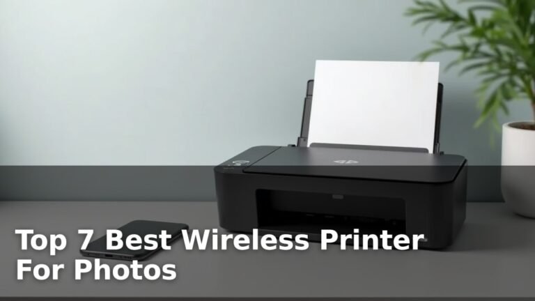Top 7 Best Wireless Printer For Photos