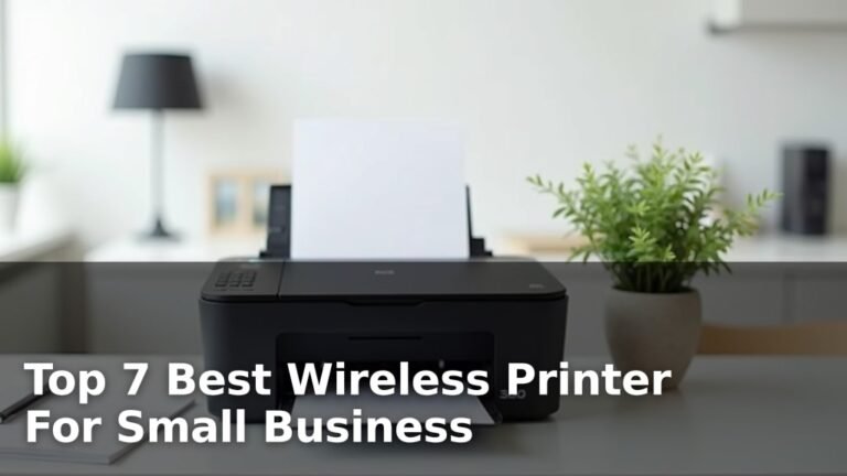 Top 7 Best Wireless Printer For Small Business