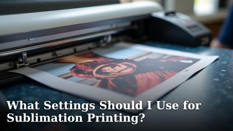What Settings Should I Use for Sublimation Printing?