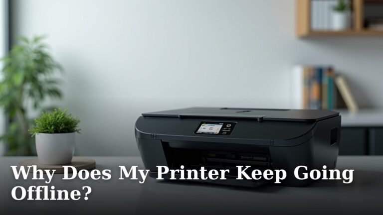 Why Does My Printer Keep Going Offline?