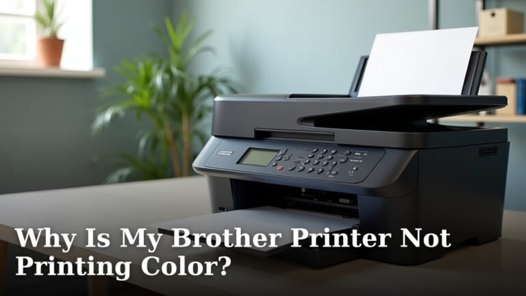 Why Is My Brother Printer Not Printing Color?