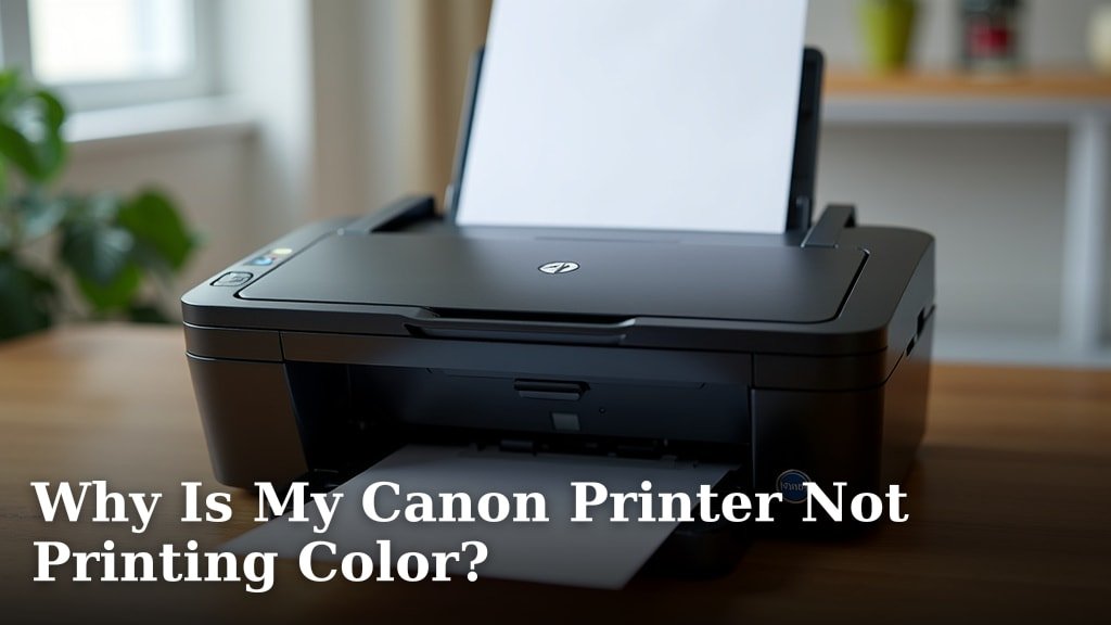 Why Is My Canon Printer Not Printing Color?