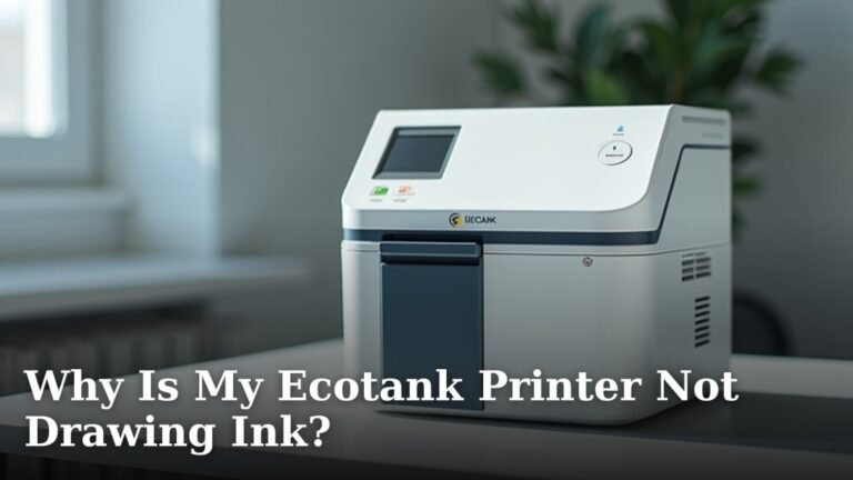 Why Is My Ecotank Printer Not Drawing Ink?