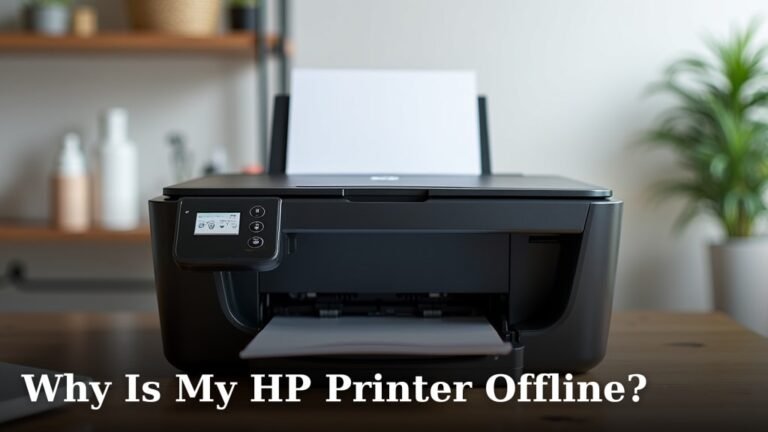 Why Is My HP Printer Offline?