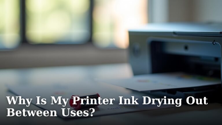 Why Is My Printer Ink Drying Out Between Uses?