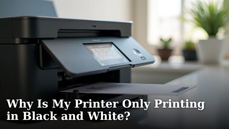 Why Is My Printer Only Printing in Black and White?