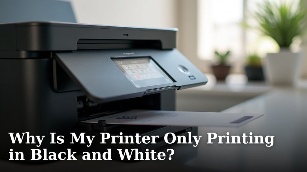 Why Is My Printer Only Printing in Black and White?